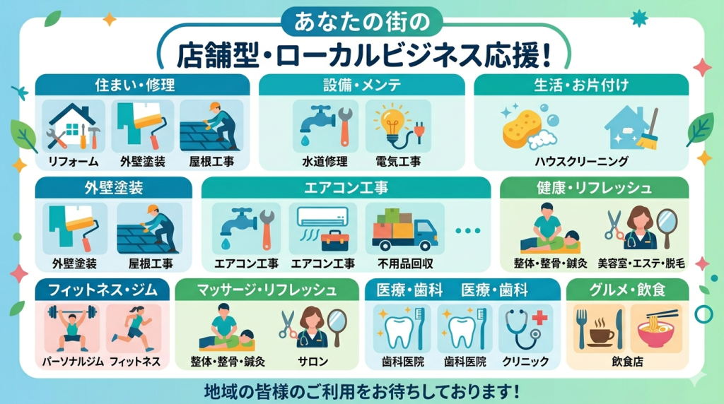 店舗型ビジネス / ローカル