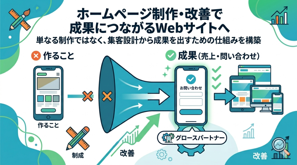 世田谷区のホームページ制作,グロースパートナー,Growth Partner