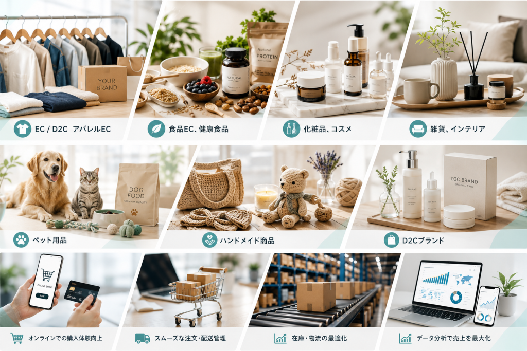 世田谷区,SEO,MEO,集客,対応業種,EC,D2C,アパレルEC,食品EC,健康食品,化粧品,コスメ,雑貨,インテリア,ペット用品,ハンドメイド商品,D2Cブランド